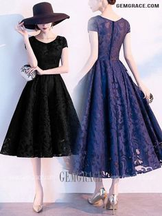 10% off now|Free shipping world-wide. Retro Lace Midi Semi Formal Dress With Cap Sleeves at GemGrace. Click to learn our pro custom-made service for wedding dress, formal dress. View #WeddingGuestDresses for more ideas. Party Lace Patchwork Short Sleeve Midi Dress, Short Sleeve Lace Patchwork Midi Party Dress, Short Sleeve Midi Dress With Lace Patchwork For Party, Lace Patchwork Short Sleeve Midi Dress For Party, Cap Sleeve Midi Dress For Summer Party, Summer Party Midi Dress With Cap Sleeves, Fitted Lace Tea Length Dress, Evening Midi Dress With Lace Patchwork And Short Sleeves, Short Sleeve Midi Dress With Lace Patchwork For Evening