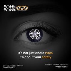 an advertisement for wheel wheels with the words it's not just about types, it's about your safety