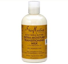 The best for transitioning natural or if you just need moisture! Sheamoisture Products, Shea Butter Face, Shea Butter Benefits, Transitioning Hair, Shea Butter Hair, Moisture Hair, Transitioning Hairstyles, Hair Milk, Daucus Carota