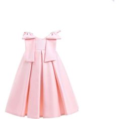 Pink Palermo satin bow pleated dress for kid and baby girls from Tulleen. A trapeze silhouette made of soft and lustrous satin. The highlight of this enchanting dress is the adorable matching bow accents on the shoulders. These dainty bows add a touch of whimsy to the outfit. | Tulleen | Palermo Satin Bow Pleated Dress, (Pink, Size 5Y) | Maisonette collects the best children’s products from around the world (unlike Zulily, Etsy, The Tot, Farfetch Kids, Childrensalon, Crate and Kids, Kohls, Wayfair, Buy Buy Baby, Nordstroms, Mini Boden, J.Crew Factory, or PotteryBarn Kids), creating a curated shopping experience for you. Think of us as your shortcut to fashion for litte ones! Elegant Dresses With Pleated Bodice For Dress-up, Elegant Dresses With Pleated Bodice For Formal Occasions, Satin Princess Dress For Dress-up, Pink A-line Dress With Bow, Elegant Pink Satin Princess Dress, Pink Formal Dress With Satin Bow, Formal Pink Dress With Satin Bow, Pink Bow Dress For Dress-up, Elegant Dress With Pink Bow For Dress-up