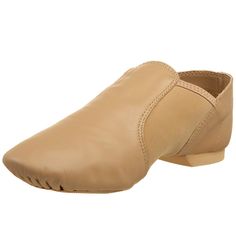 a women's tan leather shoe with an open toe