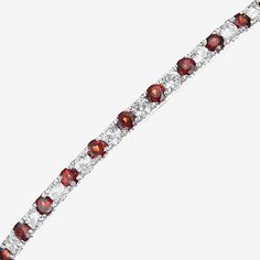 This gemstone bolo bracelet would make a great birthday gift for yourself or others, with the ability to customize the gemstone for your birth month. Crafted from Sterling Silver, it features a row of gemstones personalized for your chosen birth month and an adjustable curb chain closure. Features: Adjustable, Quick ShipSetting: ProngStone Cut: RoundStone Millimeter Measurement: 2.2 Mm Width, 2.2 Mm LengthMetal Color: WhiteChain Length: 7 InchChain Width: 2.3 MillimetersChain Construction: Curb… Adjustable Gemstone Tennis Bracelet, Classic Birthday Jewelry With Prong Setting, Bracelets With Handset Stones, Round Shape, As Gift, Round Bracelets With Handset Stones For Gift, Bracelets With Handset Stones As A Gift, Handset Stones Bracelets With Round Shape As Gift, Classic Gemstone Bracelets For Gifts, Classic Gemstone Bracelets As Gift, Handset Stones Bracelets As Gift