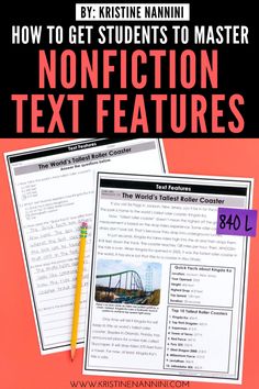 an article about how to get students to master nonfiction text features