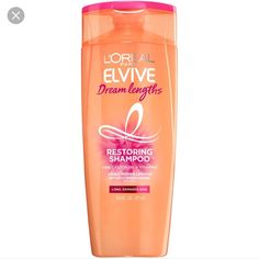 12.6 Fl Oz/ 375 Ml Elvive Shampoo, Hair Inches, Drugstore Shampoo, Shampoo For Damaged Hair, Good Shampoo And Conditioner, Hair Help, Best Shampoos, Beauty Products Drugstore, Unwanted Hair Removal