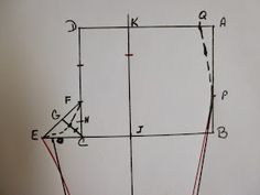 a drawing of a rectangle with the letters d and f on it's sides