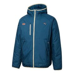 PUMA Reversible Padded X Helly Hansen Coat Jacket 'Blue' 532841-65 Fashion Performance, Helly Hansen, Stylish Sneakers, Puma Jacket, Perfect Pair, Your Perfect, Coats Jackets, Sneakers, Blue