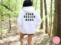 This mockup features a white Gildan 18500 hooded sweatshirt, perfect for showcasing your outdoors, spring, or fall designs. This listing includes the back of the hoodie (back mockup) and a free Gildan 18500 size chart (Printify 2022). ✌This is not a smart object. ✌ You can customize these JPG mockups in a few simple steps with Photoshop, Canva, or another editor to match your brand. When you're ready to go live, your t-shirt store will be ready to launch. This digital download includes: ✔ 2 JPGs total 1 model mockup and 1 size chart ✔Mockup size 5328 by 4000 px ❤️Receive three free mockups! Copy and paste the link to claim your free mockups and stay updated on our latest listings and sales! https://mockupsdigital.ck.page/787184d65e Disclaimer ⚠️ This is not a smart object mockup. We're pro Fall Designs, Hoodie Mockup, Sweatshirt Mockup, Clothing Mockup, Shirt Store, Fall Design, Free Mockup, Style Boho, Wrinkle Free