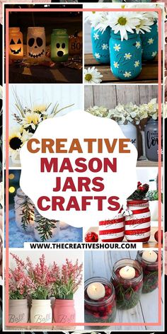 Looking for creative gift jar ideas for every occasion? From homemade cookies to spa essentials, these gift jar ideas are perfect for birthdays, holidays, and more. Get inspired with these unique and thoughtful DIY gifts in a jar. Perfect for friends, family, and coworkers! Repurposed Jars Diy Projects, Canning Jar Decorating Ideas, Canning Jars Ideas Diy Crafts, Large Mason Jar Crafts, Mason Jar Planter Ideas, How To Decorate A Mason Jar, Mason Jar Crafts To Sell, Crafts Using Jars, What To Do With Mason Jars