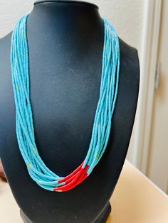 *Brand new *handmade *Multi strands turquoise heishi necklaces  * Necklaces length 20 inches and 2 inches extensions  *Jewelry ship in gift box  * Reconstituted  cabochon may vary in color  *Free shipping in USA  *Ship out within 48 hours  Thank You For Looking ,And Check Out More Items In My Etsy Shop For More Great Deals, Also We Add More Jewelry To Etsy Shop  Https://www.etsy.come/shop/abq925 Turquoise Multi-strand Beaded Necklaces With Tiny Beads, Turquoise Multi-strand Tiny Beads Necklace, Handmade Turquoise Multi-strand Beads, Turquoise Multi-strand Beaded Necklaces, Handmade Multi-strand Turquoise Necklace, Handmade Multi-strand Turquoise Beads, Handmade Turquoise Heishi Beads Necklace, Southwestern Multi-strand Turquoise Beads, Handmade Multi-strand Turquoise Beaded Necklaces