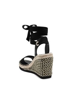 Elevate your spring wardrobe with a wedge that brings a textured, beachy vibe to everyday looks. Lifted by a woven wedge, the stylish Bendsen sandal is designed with a curved toe strap, wraparound ankle laces and jute rope detail. Pair it with a bright maxi dress. Bright Maxi Dress, Jute Rope, Spring Wardrobe, Wedge Sandal, Vince Camuto, Everyday Look, Wedge Sandals, Wedges, Bring It On