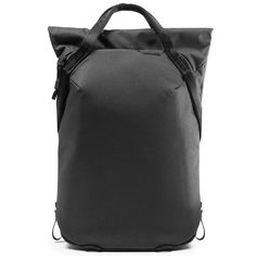 It's the epitome of modern functionality meets style - the 20L Everyday Totepack V2 in sleek black. This hybrid marvel effortlessly transitions from the clean lines of a tote to the convenience of a backpack, making it an essential companion for the active individual. Crafted from durable, 100% recycled 400D nylon, this totetpack is designed to endure the rigors of daily use while protecting your gear from the elements. The Everyday Totepack V2 offers an expansive 20-liter capacity, providing am Hybrid Marvel, Backpack Design, Peak Design, Access Point, Recycled Canvas, Monopod, Everyday Tote, Tablet Sleeve, Backpack Straps