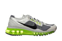 NIKE AIR MAX 2013 GS STRATA GREY/VOLT size 6y Boys Shoes, Kids Boys, Shoe Accessories, Nike, Sneakers, Grey