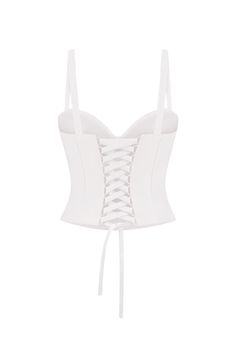 Elegant and functional wedding bustier corset with cups, sturdy bones and stylish lacing at the back. Perfect for your special day. White Underbust Bodice With Built-in Bra, White Fitted Corset With Lace-up Back, Elegant Corset With Underwire And Corset Back, Elegant Corset With Adjustable Straps For Party, White Underbust Corset With Built-in Bra, Elegant Corset Dress With Built-in Underwire Bra, Elegant Party Corset With Adjustable Straps, Elegant Underwire Corset, Wedding Corset With Boned Bodice And Underwire