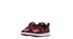 NIKE Boys Infant Court Borough Low Recraft Sneaker - BLACK Nike Scratch-resistant Running Shoes For Sports, Nike Scratch-resistant Running Sneakers, Nike Boys, Rack Room, Room Shoes, Nike Boy, Air Jordan 1 Low, Jordan 1 Low, Elastic Laces