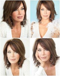 Stylisch geschichtete Mittellänge. - Super Haar Schnitte Oval Face Hairstyles, Pinterest Hair, Mid Length Hair, Hairstyles For Round Faces, Medium Hair Cuts, Shoulder Length Hair, Medium Length Hair