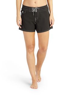 405 Boardshorts - Black | Birdwell Beach Britches Board Shorts Women, Safe Cleaning Products, Designer Shorts, Affordable Luxury, Board Shorts, Unique Pieces, Cover Up, The Incredibles, How To Wear