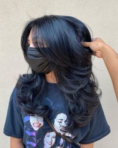 Haircut Selfie, Photo Hijab, Haircuts For Long Hair With Layers, Layered Haircuts For Medium Hair, Cute Hairstyle, Hairstyles For Layered Hair, Hijab Girl, Haircuts For Medium Hair, Haircuts Straight Hair