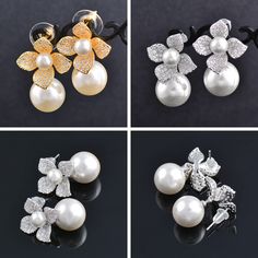 SPECIFICATIONS Style: Vintage Shape\pattern: Ball Sales Method: Retail And Wholesale Place of Origin: Zhejiang China (Mainland) Packing: Blue Velvet Bag Origin: Mainland China Occassion: Party,Wedding,Club,Ball,Anniversary,Engagement Model Number: ES334 Metals Type: Zinc alloy Material: CRYSTAL Keywords 4: earings korean syle Keywords 3: Pearl earrings Keywords 2: earring for women Keywords 1: Women fashion earrings Item type: Women fashion jewelry Item Type: Earrings Gender: Women Fine or Fashion: Fashion Earring Type: Stud Earrings Condition: 100% Brand New CN: Zhejiang Brand Name: SINLEERY Back Finding: Push-back Flower-shaped Pearl Drop Earrings For Party, Gray Pearl Jewelry For Party, Party Pearl Drop Flower Earrings, Elegant Silver Pearl Flower Earrings, Pearl White Flower Shaped Jewelry For Party, Silver Flower Shape Pearl Earrings For Wedding, Pearl White Flower-shaped Party Jewelry, Silver Flower Pearl Earrings For Anniversary, Silver Flower Pearl Earrings For Wedding