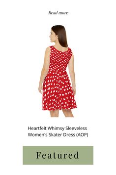 Step into a world of charm and cheer with our "Heartfelt Whimsy Sleeveless Dress"! This eye-catching red dress is adorned with an array of white hearts, making it a perfect pick for any romantic outing or festive gathering. The soft and breezy fabric ensures comfort on warm days, while the flared skirt provides a playful spin to your every move. Ideal for date nights, Valentine's Day celebrations, or just when you want to spread a little love around. ❤️🎈👗
 
Whether it's hitting the town or lou Fitted Sleeveless Dress With Heart Print, Sleeveless Heart Print Dress For Valentine's Day, Spring Heart Print Sleeveless Dress, Heart Print Sleeveless Dress For Spring, Sleeveless Heart Print Dresses For Spring, Sleeveless Heart Print Spring Dress, Red Sleeveless Dress With Heart Print, Red Fitted Dress With Heart Print, Fitted Red Dresses With Heart Print