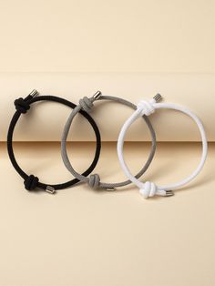 3pcs Knot Rope Bracelet Adjustable Multicolor    Polyamide     Women Fashion Jewelry, size features are:Bust: ,Length: ,Sleeve Length: Knot Rope, String Bracelets, Watches Women Fashion, String Bracelet, Kids Beachwear, Womens Bracelets, Rope Bracelet, Women Clothes Sale, Womens Watches