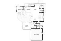 the floor plan for this home