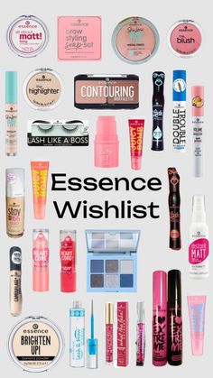 Best Essence Products, Essence Skincare, Essence Nails, Makeup Collage, Beginners Eye Makeup, Makeup List