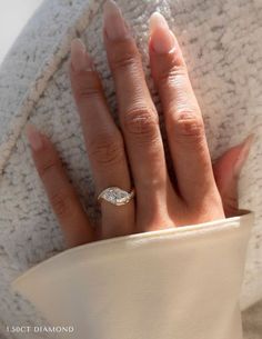 Enaggement Rings, Marquise Rapture Ring, Sideways Diamond Engagement Ring, Ocean Inspired Ring, Non Engagement Rings, Ocean Inspired Engagement Rings, Engagement Rings Gold Unique, Non Engagement Diamond Rings, Unique Ring Designs Modern