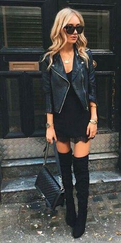 Fall Fashion Coats, Mode Tips, Blazer Outfit, Leather Jacket Outfits, Mode Casual, Inspired Outfits, Fashion Mode, Looks Style, Mode Inspiration