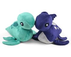 This listing is for a .pdf instant download of a plush sewing pattern, made to look like Nessie, the Loch Ness Monster! The body is a cuter, chubbier version of the original, available in both a classic shape and an alternate version with head fins and a contrast belly.› Difficulty: INTERMEDIATE (5/10 stars)› Skills used: Fusible web applique, curved sewing, ladder stitch, darts, sewing tiny pieces, gussets, y-seams› Finished size: one plush, 4" wide (10" including fins), 7" tall, and 9" long Loch Ness Monster Plush, Sewing Animals, Plush Sewing, Basic Sewing Kit, The Loch Ness Monster, Monster Plush, Plushie Patterns, Sewing Stuffed Animals, Loch Ness Monster