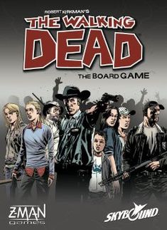 the walking dead board game is shown