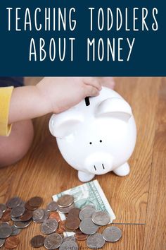 Teaching financial literacy to toddlers and preschoolers can be fun and engaging with these teaching money activities and ideas. Read here on how to help your toddlers and preschoolers develop money skills and even budgeting! Try these activities out today! Teaching Money Activities, Literacy Activities Preschool