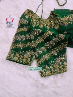 Green Blouse Computer Work Designs, Blouse Computer Work Designs, Computer Work Designs, Gold Blouse Designs, Blue Blouse Designs