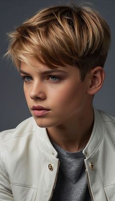 10 Boys' Haircut Ideas for Every Occasion: From School to Sports to Special Events #boyshaircuts #hairstylesformen #menshaircuts https://whispers-in-the-wind.com/best-boys-haircuts-for-school-trendy-and-easy-styles/?10-boys-haircut-ideas-for-every-occasion-from-school-to-sports-to-special-events-boyshaircuts-hairstylesformen-menshaircuts Boys Haircut Trendy Long On Top, Boys Haircuts Long Hair, Hairstyles Boys, Boys Hairstyles, Cool Boys Haircuts, Toddler Boy Haircuts, Boys Haircut, Boy Haircuts