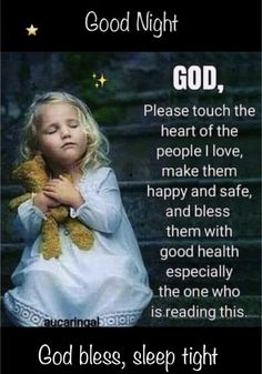 Goodnight Prayers, Good Night Angel, Prayers And Blessings, Nighttime Prayer, Good Night Family, Good Morning Quotes Friendship, Good Night Qoutes, Good Night Cards