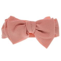 Dimensions: 5.71" H x 3.55" W x 1.38" D Material: Fabric Color: Light Pink Quantity: 1 Dress up your baby with this soft and sweet Bow Headband. The headband section is especially soft and pliable, allowing it to fit comfortably around the baby's head. On the front, it features and adorable bow with a stretchy textured knit. Get ready for a fun photo session to capture your little one's cutest moments! Pink Hair Accessories For Babies In Summer, Adjustable Bow With Matching Headband For Spring, Adjustable Pink Elastic Hair Accessories, Adjustable Pink Hair Accessories With Elastic Band, Adjustable Pink Bow Headband, Adjustable Pink Headband With Bow, Adjustable Solid Hair Accessories With Matching Headband, Cute Pink Headband One Size Fits Most, Cute Adjustable Bow With Matching Headband