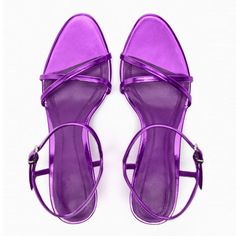 Introduction: Elevate your fashion game with these trendy fairy shoes that combine comfort and style. Featuring a beautiful purple slope design and a soft open toe, these shoes are a versatile addition to any wardrobe. Whether you're going for a casual day out or dressing up for a special occasion, these shoes are perfect for adding a touch of enchantment to your outfitShoe toe shape: PointedColor: PurpleProduct category: Hollow sandalsUpper material: MicrofiberSizes:US 5.5 | EU 36 | UK 3.5 | CN Trendy Purple Evening Sandals, Spring Purple Sandals With Flat Heel, Purple High Heel Sandals For Spring, Spring Purple Flat Heel Sandals, Trendy Purple Heels With Heel Strap, Trendy Purple Heels For Spring, Trendy Purple Open Toe Sandals, Purple Heels With Round Toe For Spring, Trendy Purple Block Heel Shoes