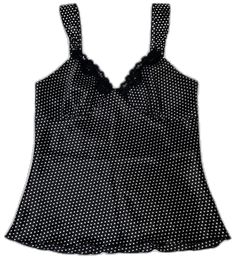 Fitted Polka Dot Tank Top, Fitted Polka Dot Sleeveless Top, Fitted Polka Dot Sleeveless Blouse, Bratz Fashion, 2000s Fashion, Sleeveless Blouse, Y2k Vintage, Womens Tank, Tank Tops Women