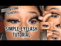 Glue On Eyelashes, Eyelash Tutorial, Mascara Tutorial, Bronze Makeup Look, Goddess Makeup