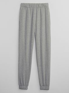 Relaxed Fleece Joggers Gray Fleece Crew Sweats, Gray Fleece Sweatpants With Elastic Waistband, Relaxed Fit Fleece Sweatpants, Urban Gray Fleece Sweats, Gray Fleece Relaxed Fit Joggers, Fleece Sweatpants, Fleece Joggers, Casual Pants, Sweatpants