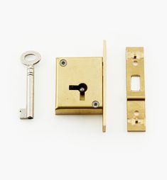 an image of a door lock and key