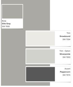 the color scheme for gray is shown in this graphic style, which includes different shades and sizes