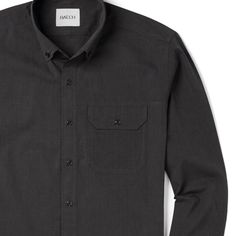 Description Details Care Fit The Builder Casual Shirt is simple and effective. Crafted in 100% cotton dark gray end-on-end weave with a single flap pocket. Neat double needle topstitching throughout add to the rugged durability. Black horn buttons complete the masculine look. see more outfitting ideas here > • No-fuss button down collar• Single flap pocket• Durable faux horn buttons• Premium lightweight 100% cotton end-on-end weave• Pre-washed/pre-shrunk fabric for soft hand• Always harmful form Soft Hands, Button Down Collar, Soft Hand, Casual Shirt, Pocket Detail, Favorite Shirts, Men's Casual, Casual Shirts For Men, Flap Pocket