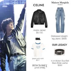 Jungkook Jacket Outfit, Jungkook Fashion 2023, Jungkook Jeans Outfit, Estilo Do Jungkook, Jungkook Clothes Fashion Styles, Jungkook Seven Outfit, Jungkook Outfit Ideas, Jungkook's Outfits, Jungkook Casual Outfits