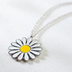 Introducing our stunning Silver Daisy Necklace! 🌼 Perfect for plant lovers or anyone who adores delicate jewelry. Add a touch of nature-inspired charm to your look with this elegant piece. Great as a gift or a treat for yourself!• Material: High-Quality Solid 925 Sterling Silver• Finish: Sterling Silver Rose Gold or Gold• A special piece you'll treasure• High-quality materials and attention to detail• Our jewelry is designed With 🖤️ In NY Everyday Flower Necklace With Flower Charm, Nature-inspired Jewelry As A Spring Gift, White Flower Charm Necklace For Mother's Day, Cute Flower Necklace With Flower Charm, Spring Jewelry With Pressed Flowers For Gifts, Spring Jewelry Gift With Pressed Flowers, Spring Pressed Flower Jewelry Gift, Spring Pressed Flowers Jewelry As A Gift, Spring Season Pressed Flowers Jewelry Gift