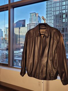 Original Robert Comstock dark brown leather jacket.  In perfect condition with no signs of wear. This jacket has been maintained beautifully throughout the years.  Multiple pockets inside. Insulated lining is a major bonus. Mens size L-XL, perfect for an oversized fit.  Jacket alone weight 5llbs. Mens Leather Jacket Vintage, Dark Brown Leather Jacket, Book Clothes, Vintage Leather Jacket, Luxury Lifestyle Dreams, Brown Leather Jacket, Dark Brown Leather, Leather Jacket Men, Luxury Lifestyle