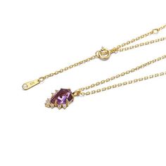 Holiday Notice: We will be on holiday from Feb 6 to Feb 15 for the Spring Festival. Orders will be shipped after we resume work. Dainty Amethyst Necklace, Amethyst Pendant Necklace Gold, Natural Purple Amethyst Necklace, February Birthstone Necklace, Amethyst Jewelry Features * Made to Order. * Material: 925 Silver with Gold Plated * Gold Color: Yellow Gold * Ready to Ship in 7-10 Business Days Want to find out more? Check out my shop https://www.etsy.com/shop/ZoeJewelryStudio Thank you for taki Elegant Purple Clavicle Chain Necklace, Purple Amethyst Jeweled Necklaces, Purple Necklaces With Gemstone Accents, Purple Amethyst Pendant Crystal Necklace, Lavender Amethyst Necklaces For Jewelry Making, Elegant Purple Crystal Necklace With Gemstone Accents, Purple Clavicle Chain Pendant Necklace, Purple Jeweled Necklace, Amethyst Jewel Pendant Necklaces