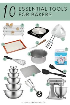 the top ten essential tools for bakers