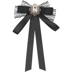 Suitable for daily use, it is a good gift for your friends. Perfect for parties, weddings, everyday office work, or other occasions. Wear it with stand-collar shirts, sweaters, blouses, and dresses for an elegant look and added glamour. There are two fastening methods: Locking the brooch on the back makes clipping your tie quicker and easier. Bow tie brooches for Women Light up your outfits! Notes： 1. This tie is pre-tied design, no need to tie it yourself. 2. Due to different computer monitors Elegant Black Hair Accessories With Decorative Bow, Black Brooch With Decorative Bow Gift, Black Brooch With Decorative Bow As Gift, Black Ribbon Brooches For Gift, Black Ribbon Brooches As Gift, Classic Black Brooches For Wedding, Classic Black Wedding Brooch, Classic Black Wedding Brooches, Elegant Black Ribbon Hair Accessories For Party