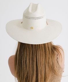 With an adjustable chinstrap + wide brim, Opal is the only hat you'll need this summer. The lifeguard crown + woven venting allows for additional circulation while wearing this lightweight, paper straw style. Take Opal boating, poolside or out for a walk with your pooch + stay shaded in style! White Toquilla Straw Hat Bands For Vacation, Wide Brim Panama Hat With Upf 50+ For Pool, White Panama Hat With Flat Crown For Summer, White Boater Hat With Flat Crown For Summer, White Flat Crown Panama Hat For Summer, White Flat Crown Sun Hat For Spring, White Flat Crown Hat Bands For Beach, Upf 50+ Brimmed Panama Hat For Pool, White Flat Crown Sun Hat For Summer