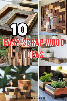 wood crafts that are easy and cheap to make